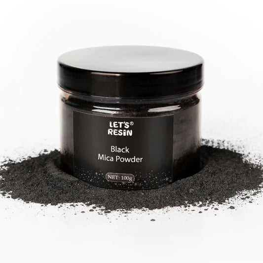 Let's Resin Mica powder - Black 100g 