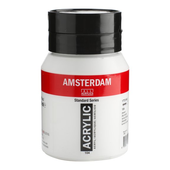 Amsterdam Akrylfärg 1000ml Titanium White