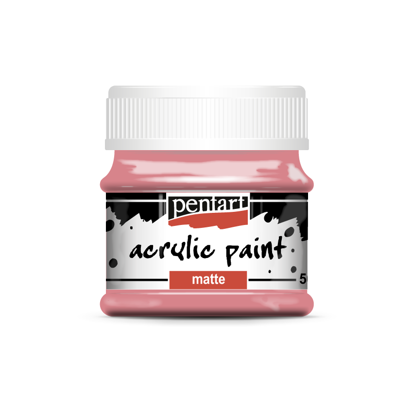 Acrylic paint matte 50 ml punch