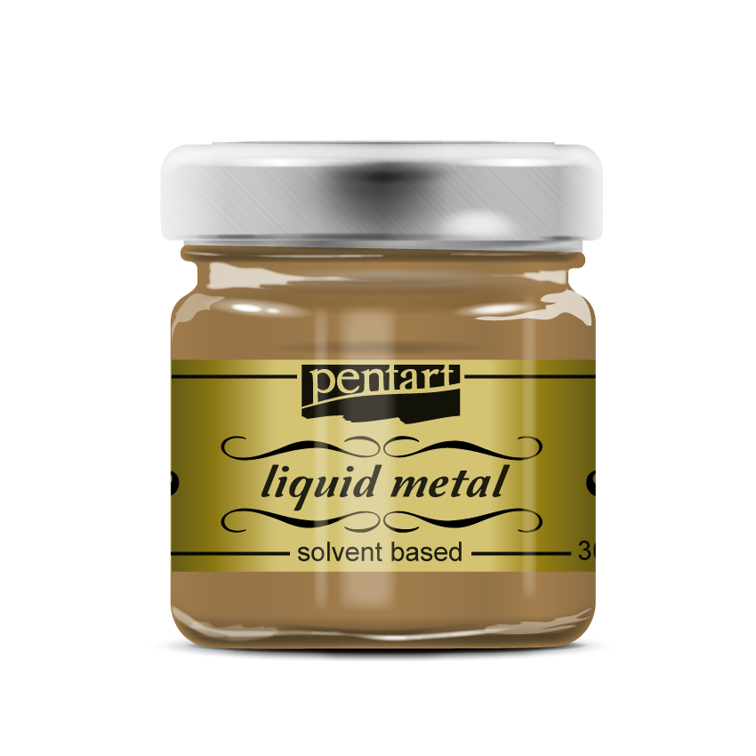 Liquid Metal - antique gold