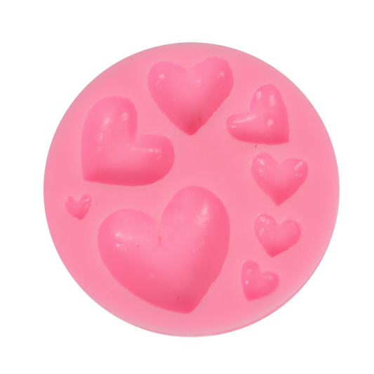 Silicone mold - soft - big heart