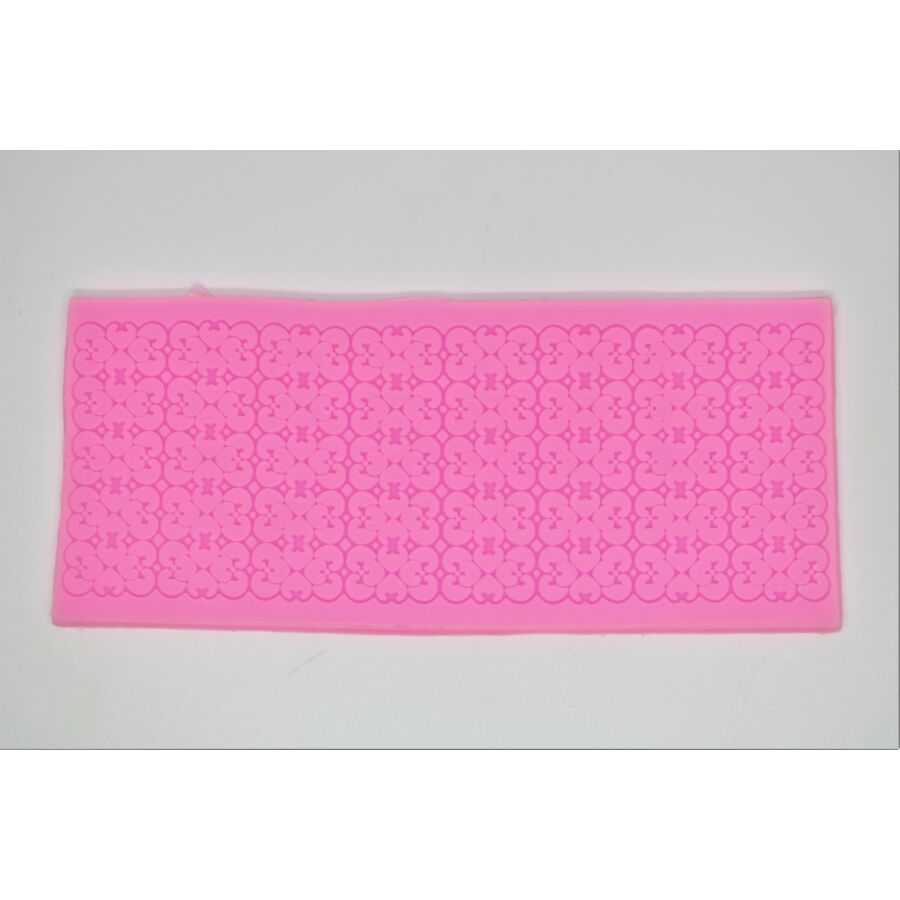 Silicone form - soft - lace net