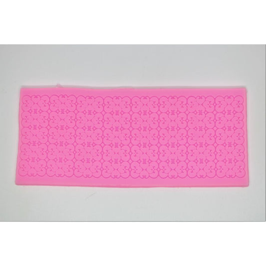 Silicone form - soft - lace net