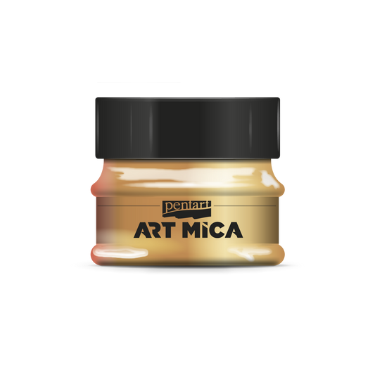 Art Mica Mineral Orange