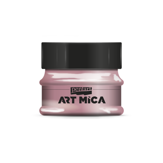 Art Mica Mineral Rose