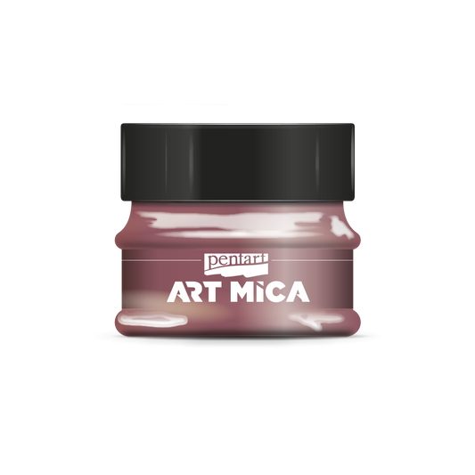 Art Mica Mineral Super red