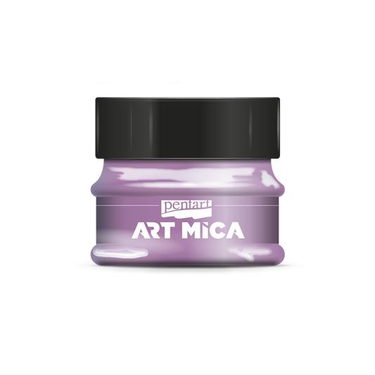 Art Mica Mineral Purple