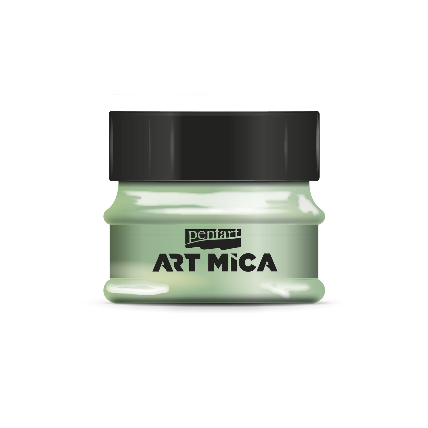 Art Mica Mineral Golden green