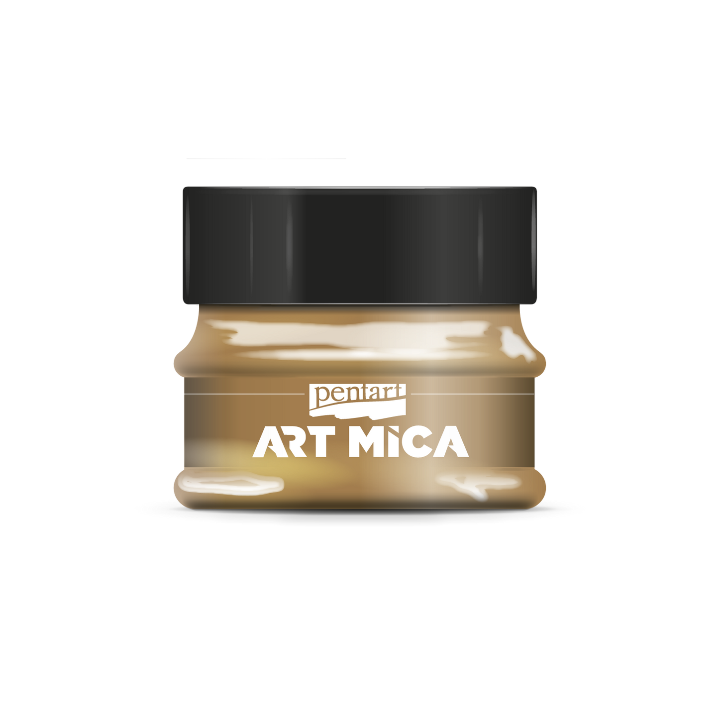 Art Mica Mineral Golden brown