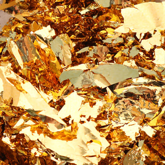 Foil Flakes - Baroque gold