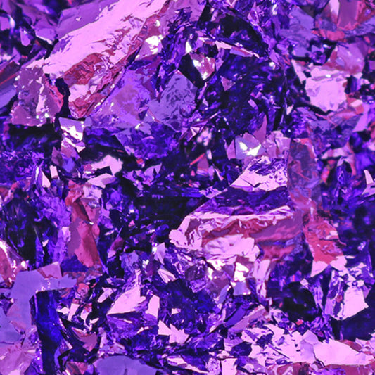 Foil Flakes - Dark purple