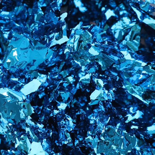 Foil Flakes - Blue