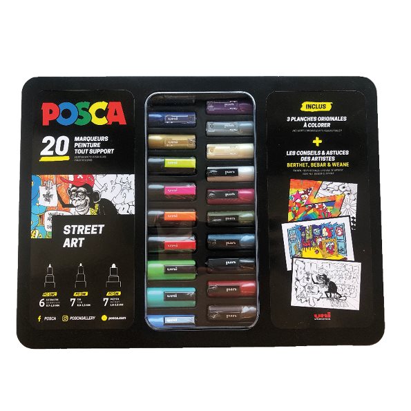 Posca Marker kit Street Art