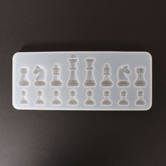 Silicone mold - Chess pieces