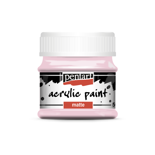 Acrylic paint matte 50 ml country rose