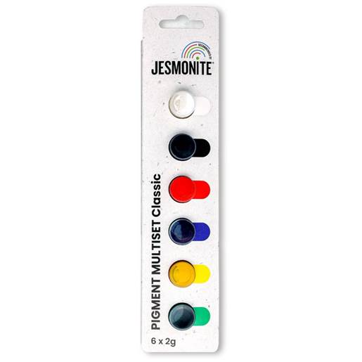 Jesmonite Pigment - Classic set 6 x 2g