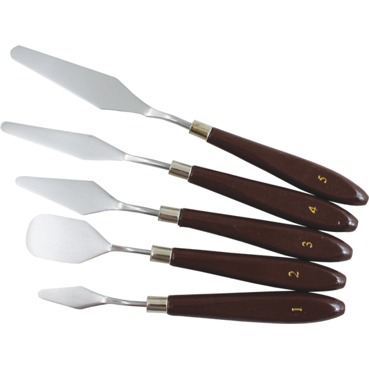 Paint knife set of 5 pcs