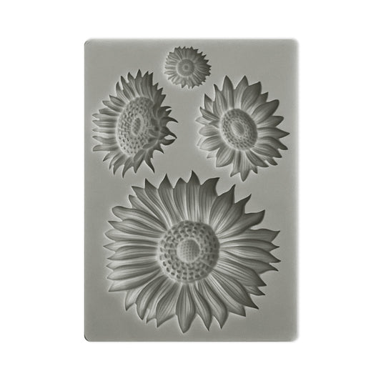 Silicon mold A6 - Sunflowers