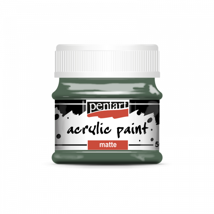 Acrylic paint matte 50ml Khaki