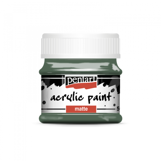 Acrylic paint matte 50ml Khaki