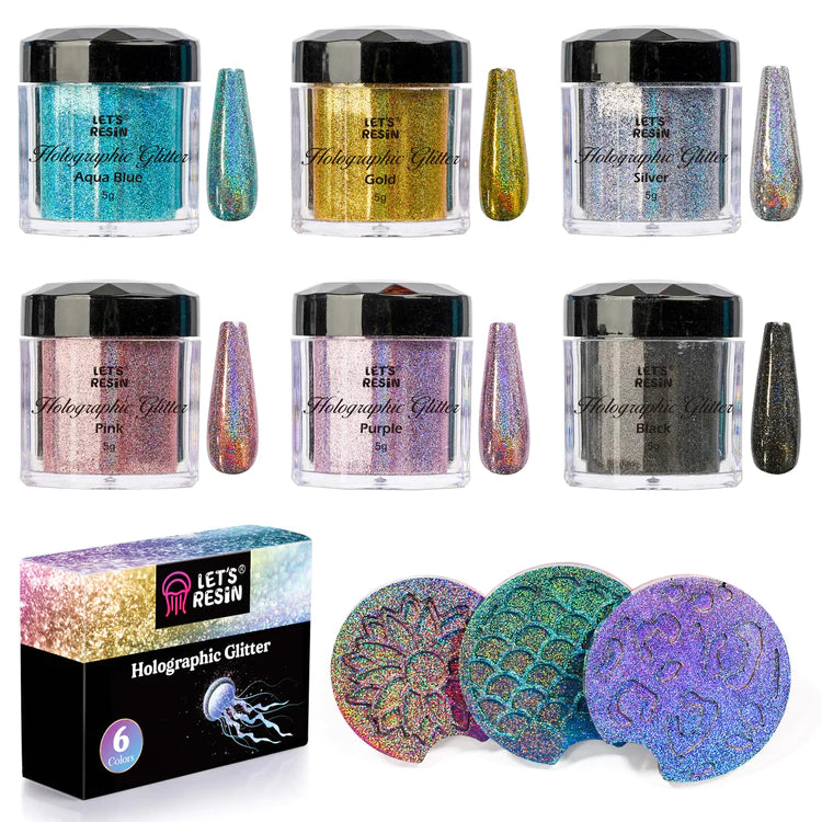 Let´s Resin Holographic ultra fine glitter