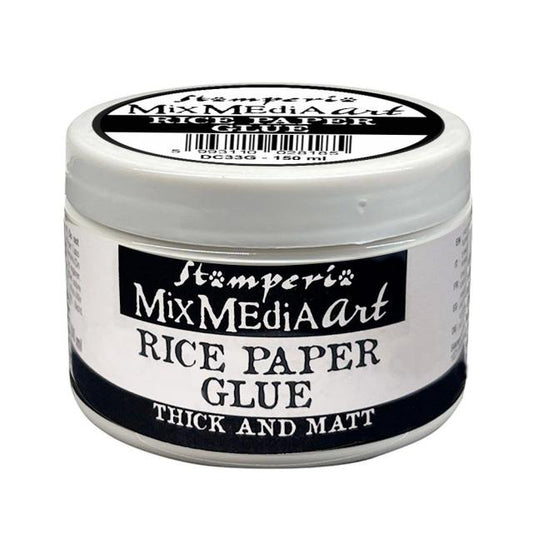 Rice paper glue