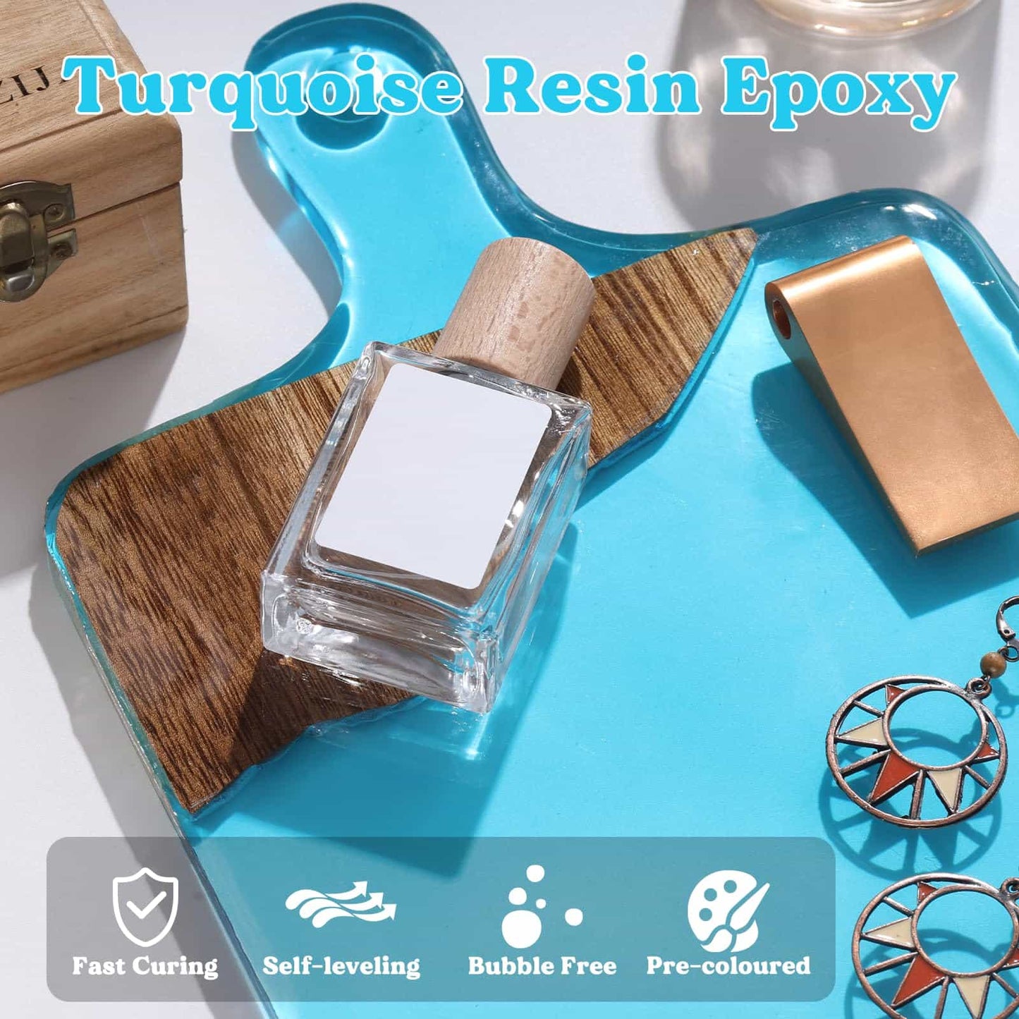 Let´s Resin Turquoise Resin 2 x 625ml