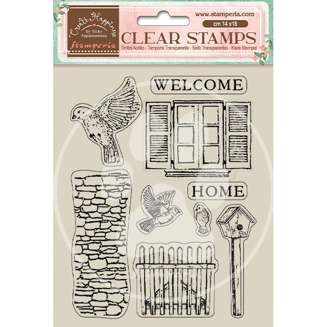 Rubber stamps - Create Happiness