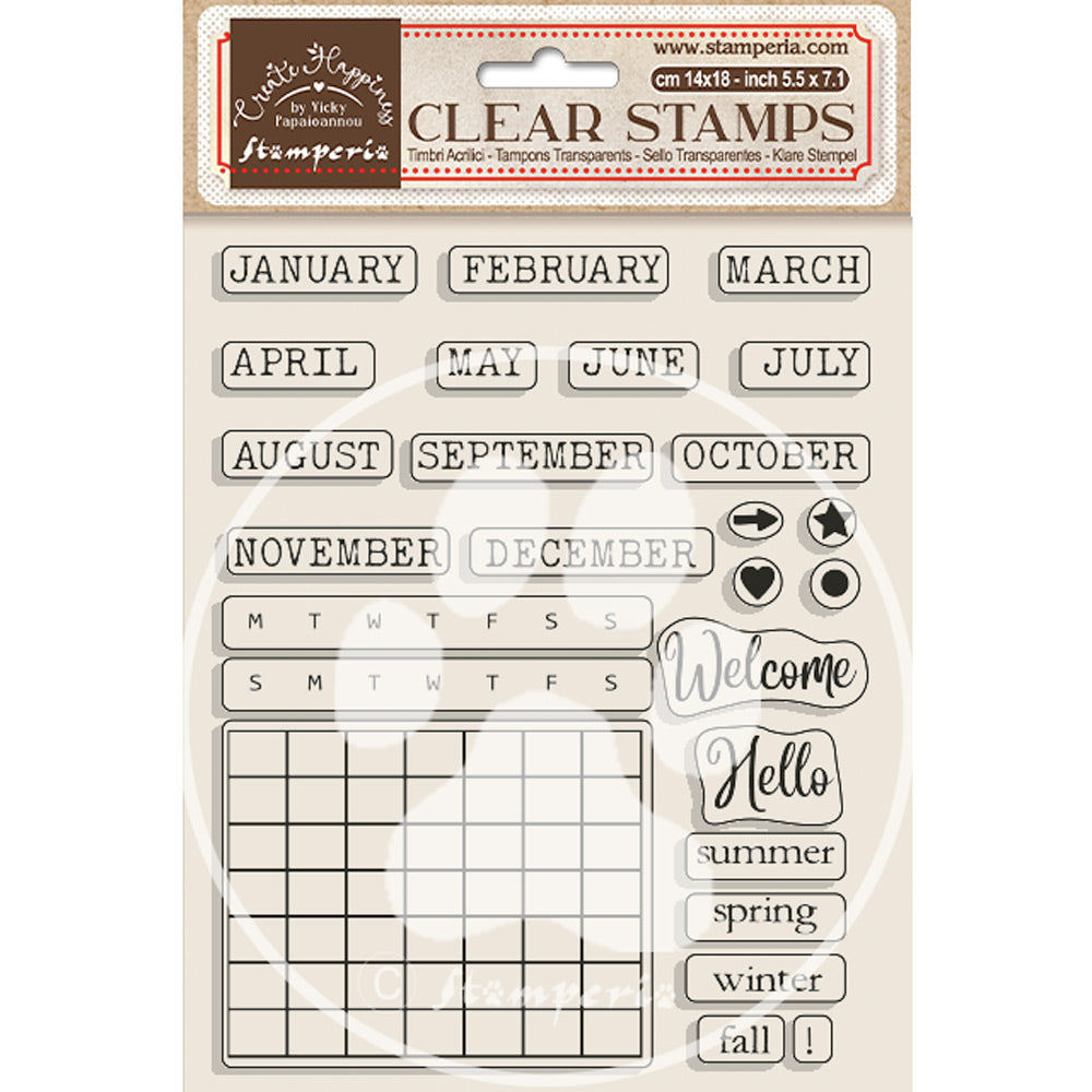 Rubber stamps - Create Happiness