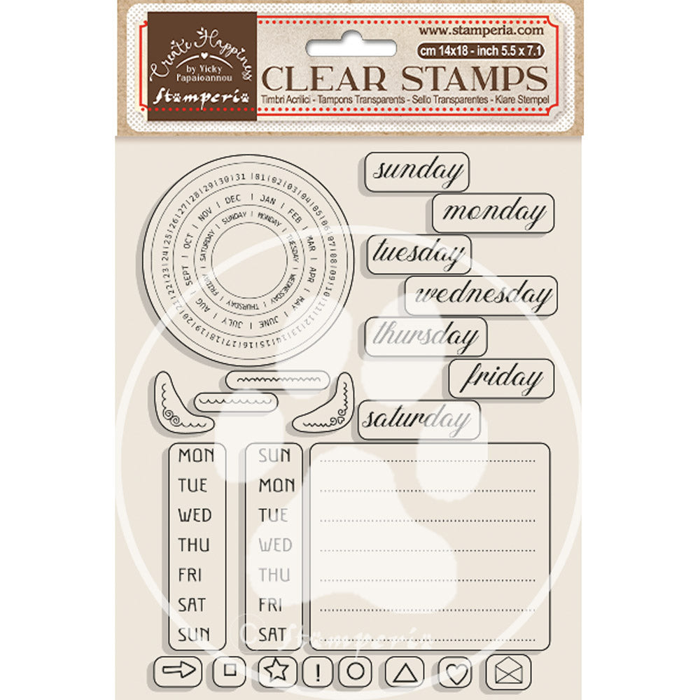 Rubber stamps - Create Happiness