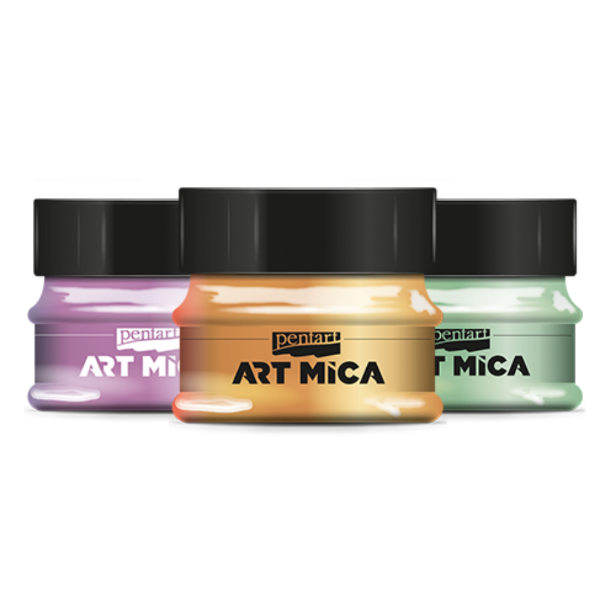 Art Mica Mineral Sparkling Gold