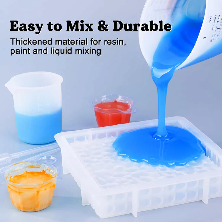 Let's Resin silicone mixing bowls 