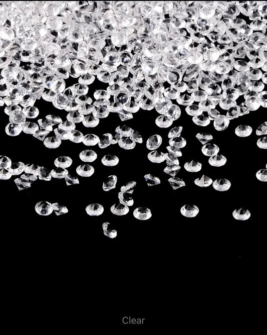 Diamond Confetti - silver