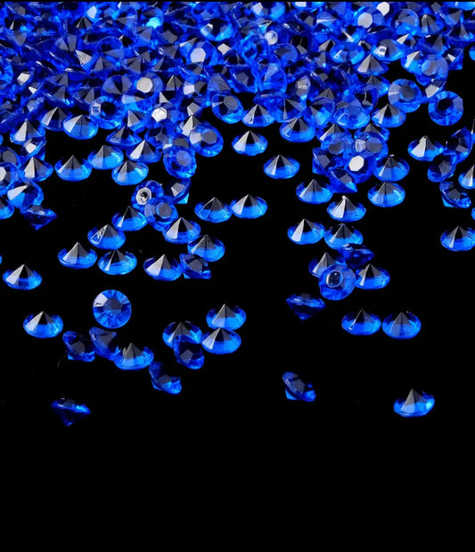 Diamond Confetti - blå