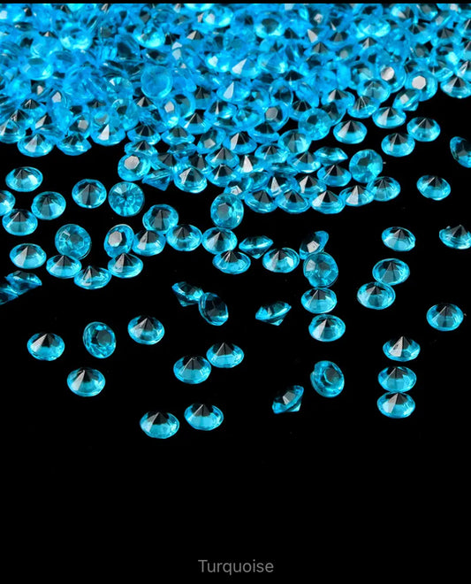 Diamond Confetti - turquoise