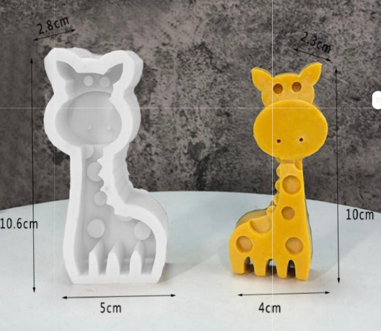 Silicone mold - Giraffe