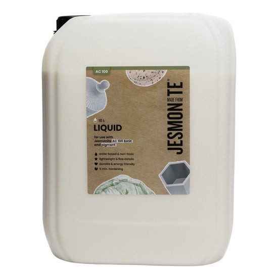 Jesmonite AC 100  Liquid - 10 Liter JÄTTEMYCKET!