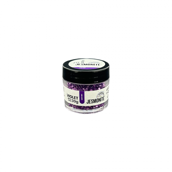 Jesmonite Glitterchips 30g Violet