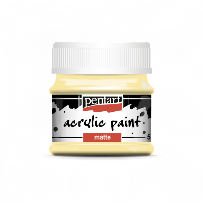 Acrylic paint matte 50 ml White Coffe