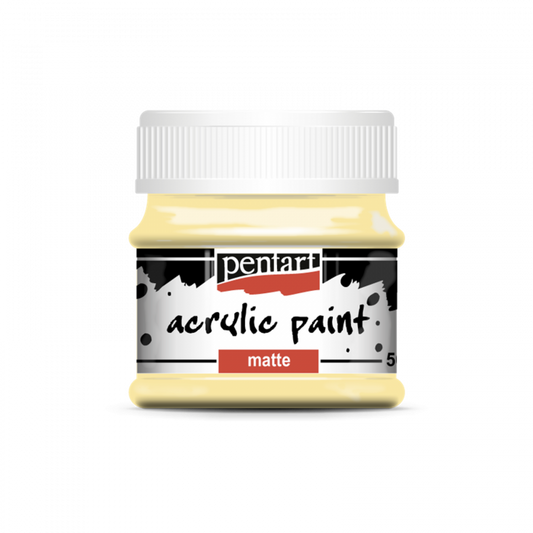 Acrylic paint matte 50 ml White Coffe